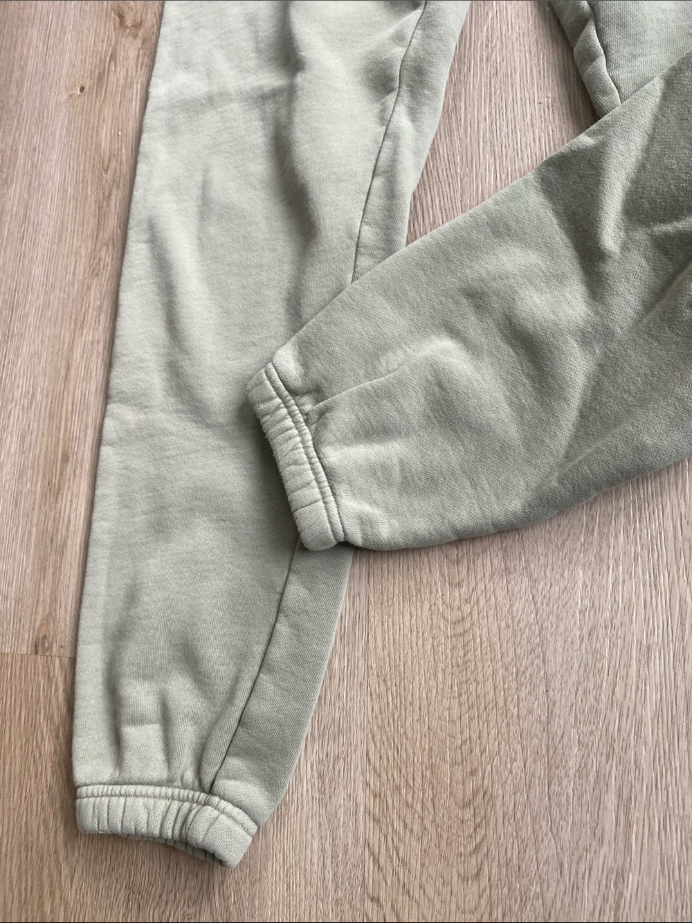 Tna CozyAF Fleece Jogger Sweatpants Sage Green Size Medium - Picture 5 of 11